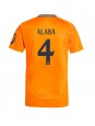 Real Madrid David Alaba #4 Vieraspaita 2024-25 Lyhythihainen